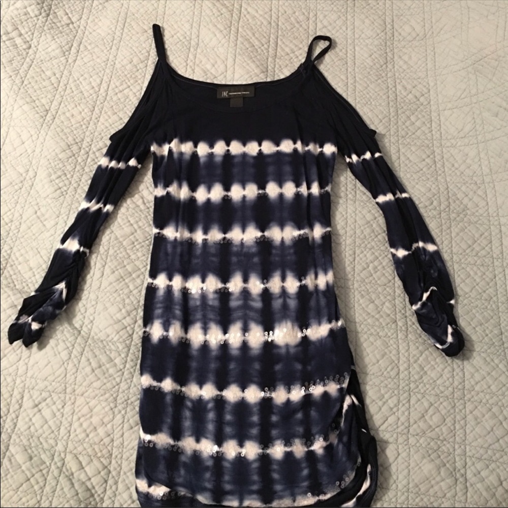 INC Cold Shoulder Top